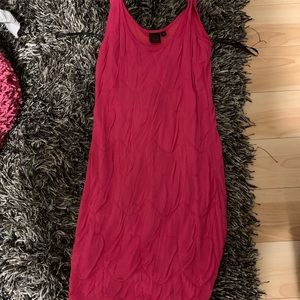 Mini dress hot pink